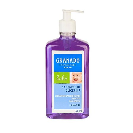 SABONETE LIQUIDO BEBE INFANTIL LAVANDA 500ML - GRANADO