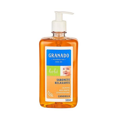 SABONETE LIQUIDO BEBE CAMOMILA 500ML - GRANADO