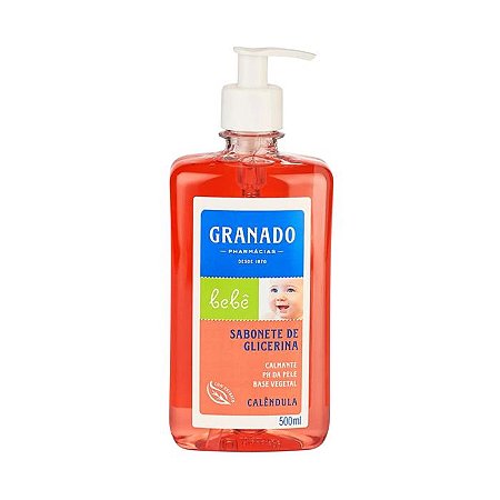 SABONETE LIQUIDO BEBE CALENDULA 500ML - GRANADO