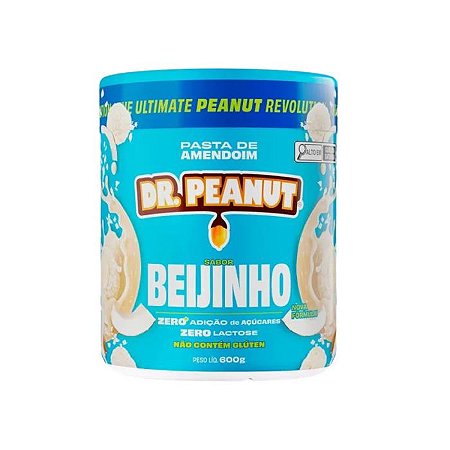PASTA DE AMENDOIM BEIJINHO 600G - DR PEANUT