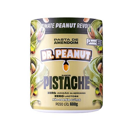 PASTA DE AMENDOIM PISTACHE 600G - DR PEANUT