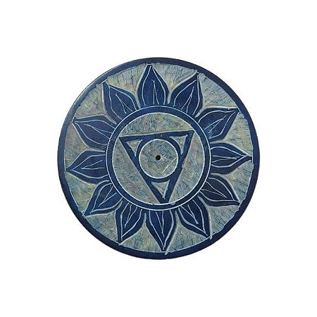 INCENSARIO  PETALAS - 5 CHAKRA - GARGANTA (VISHUDDA) N DA LUA