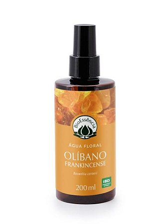 AGUA FLORAL (HIDROLATO) OLIBANO 200ML - BIOESSENCIA