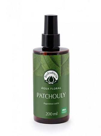 AGUA FLORAL (HIDROLATO) PATCHOULY 200ML - BIOESSENCIA