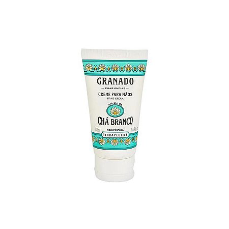 CREME PARA MAOS CHA BRANCO 50ML - GRANADO