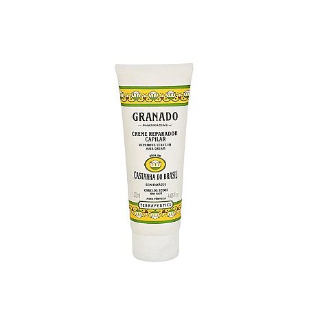 CREME REPARADOR CAPILAR CASTANHA DO BRASIL 120ML - GRANADO