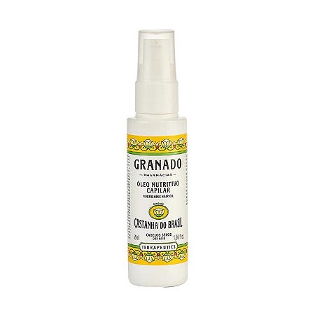 OLEO NUTRITIVO CAPILAR CASTANHA DO BRASIL 55ML - GRANADO