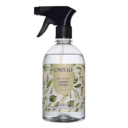 AGUA PERFUMADA CASZULO 500ML CAPIM LIMAO - VIA AROMA