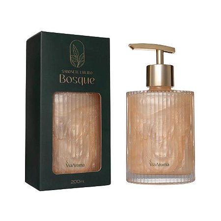 SABONETE LIQUIDO BOSQUE 200ML - VIA AROMA