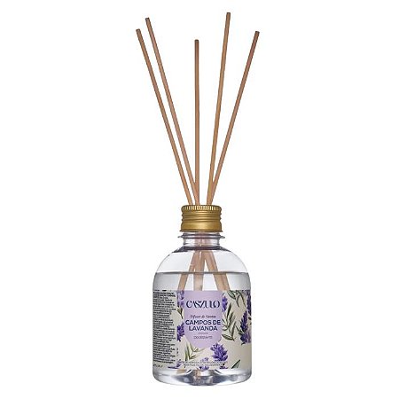 DIFUSOR DE VARETAS CASZULO 250ML CAMPOS DE LAVANDA - VIA AROMA