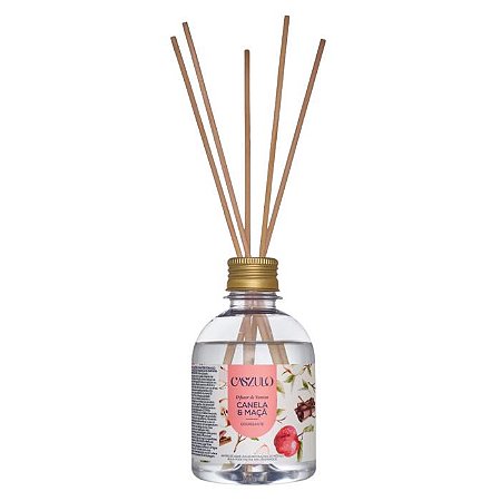 DIFUSOR DE VARETAS CASZULO 250ML CANELA E MACA - VIA AROMA