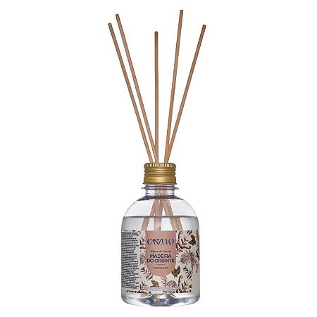 DIFUSOR DE VARETAS CASZULO 250ML MADEIRA DO ORIENTE - VIA AROMA