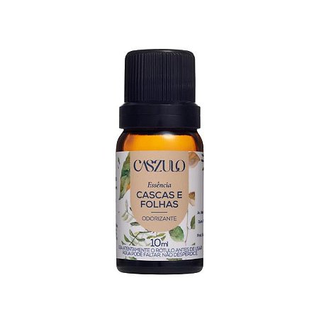 ESSENCIA CASZULO 10ML CASCAS E FOLHAS - VIA AROMA