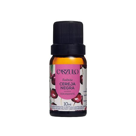 ESSENCIA CASZULO 10ML CEREJA NEGRA - VIA AROMA