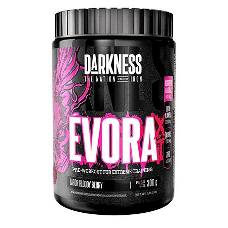 PRE TREINO EVORA XT BLOOD BERRY 300G - DARKNESS