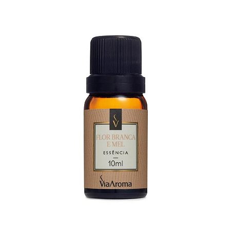 ESSENCIA CLASSICA FLOR BRANCA E MEL 10ML - VIA AROMA