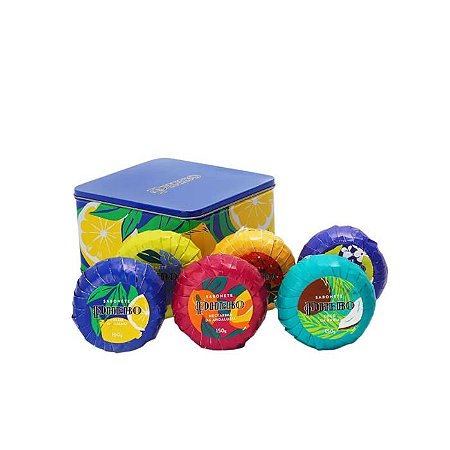 Kit Lata Phebo Origens com 6 Sabonetes de 150g