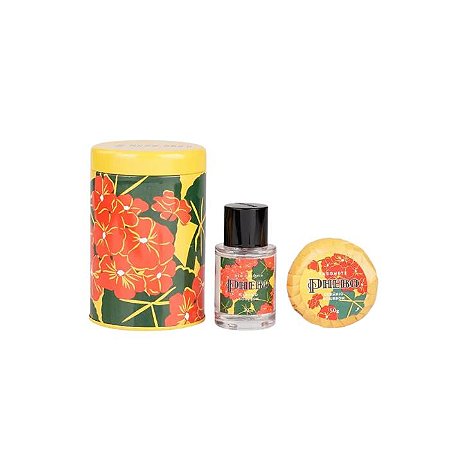 KIT ORIGENS  LATINHA - COLONIA 30ML E SABONETE 50G GERANIO - GRANADO