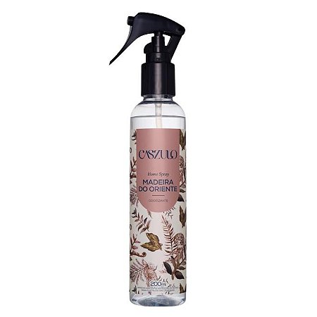 HOME SPRAY CASZULO MADEIRA DO ORIENTE 200ML - VIA AROMA