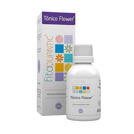 Tônico Flower 50ml – Floral Fitoquântic | Fisioquântic