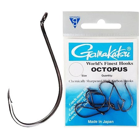 ANZOL GAMAKATSU OCTOPUS - Vários tamanhos