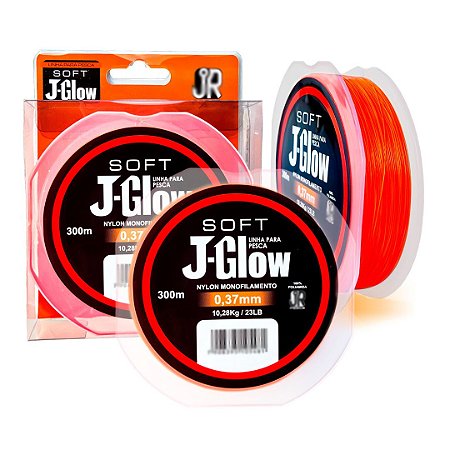 Linha Soft J-Glow - 0,37mm/300m - JR Pesca
