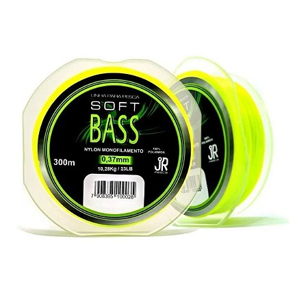 Linha Soft Bass - 0,37mm/300m - JR Pesca