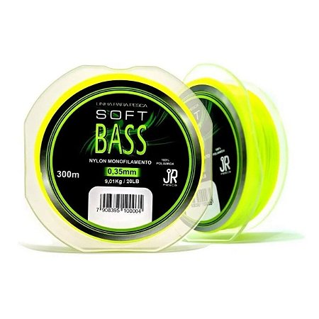 Linha Soft Bass - 0,35mm/300m - JR Pesca