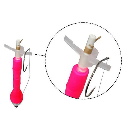 Suporte De Carona Do Anzol Para Boias Torpedos - JR Pesca