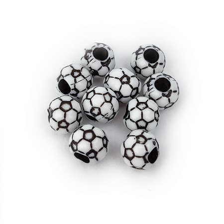 Miçanga Luminosa Bola de Futebol - JR Pesca - 6 Un