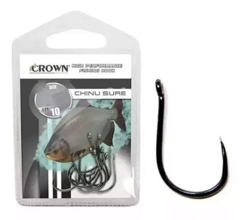 Anzol Crown Chinu Sure sem fisga