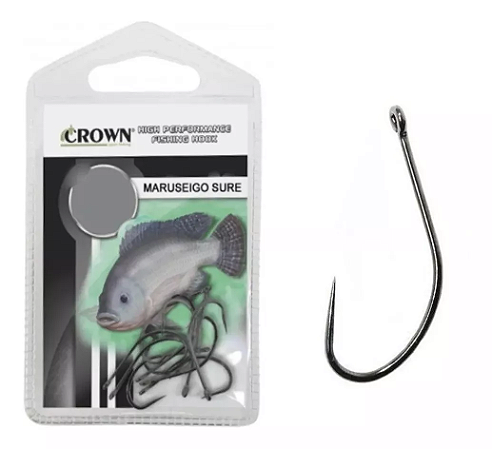 Anzol Crown Maruseigo Sure sem fisga
