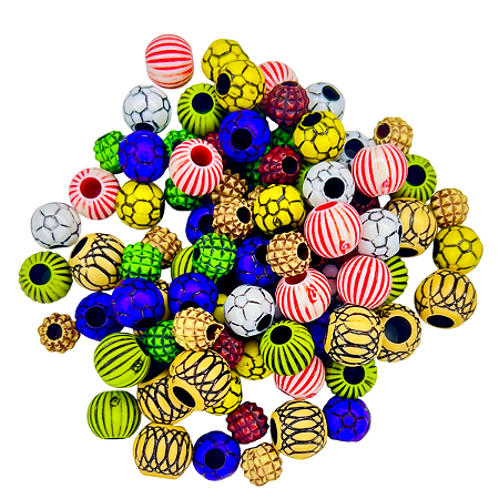 Kit 50 Miçangas para pesca