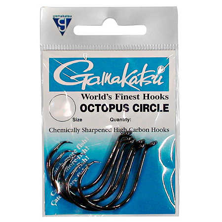 Anzol Gamakatsu Octopus Circle - Vários tamanhos