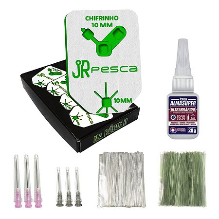 Kit Molde Anteninha Chifrinho 10mm - JR Pesca