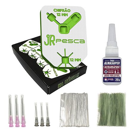 Kit Molde Anteninha Chifrão 12mm - JRPesca