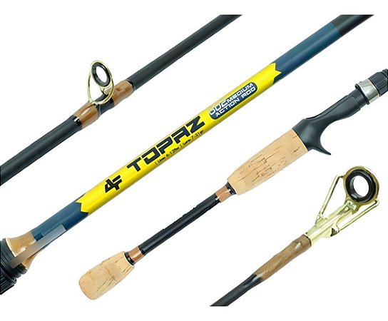 Vara Para Carretilha Topaz 12lb 2 Partes - Albatroz