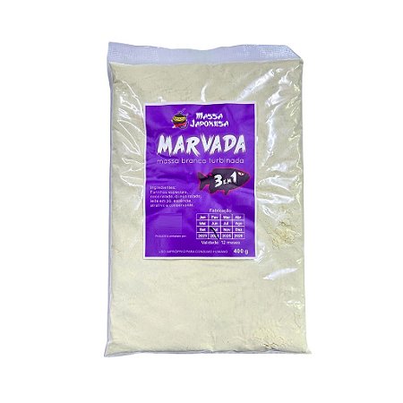 Massa Marvada Branca 400g - Massa Japonesa