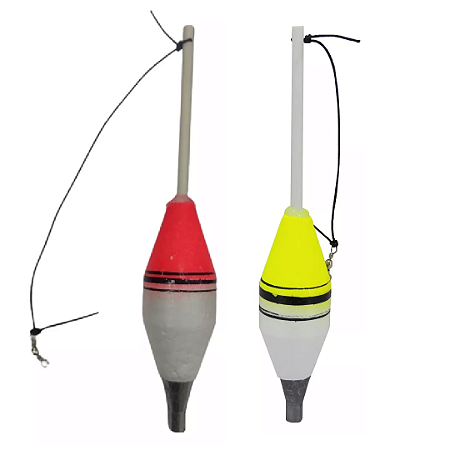 Bóia de pesca Torpedo 40g (Pino) N2 - Bóias Barão