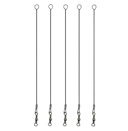 Empate Pesca 80lb x 20cm - Engate Rápido - 5 Unidades