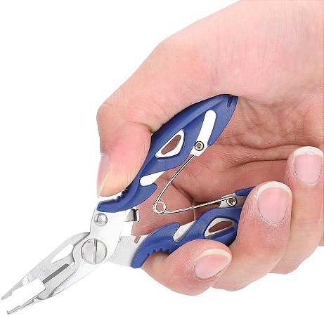 Alicate De Pesca Multifuncional Multifilamento Aço Inox