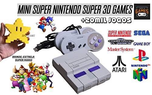 PS2 - 3000 Jogos do Super Nes