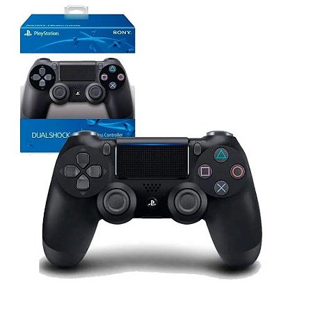 Joystick Inalámbrico Sony Playstation Dualshock 4 Jet Black — AMV Store