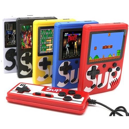 Super Mini Game Portátil Sup 400 Jogos Bolso Retro Clássico no