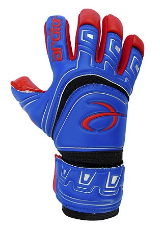 Luvas de Goleiro Arcitor Skeena Negative (Azul Vermelho) SCF Elite