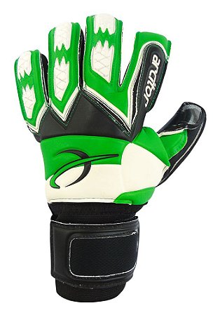 Luvas de Goleiro Arcitor Guapo Negative Finger Protection (Verde Preto) SCF Elite