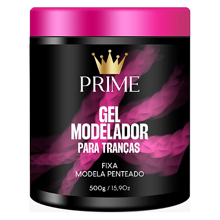 Gel Modelador Prime P/ Trança Box Braids Baby Hair 500g