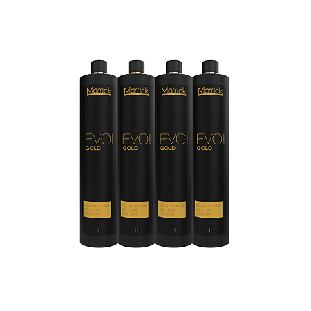 Kit Evo Gold Efeito Liso Gel (4 UNIDADES) - Marrick Professional