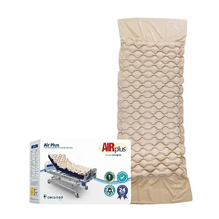 Colchão Pneumático para Tratamento de Escaras até 135 Kg Air Plus Dellamed