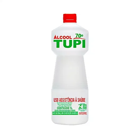 Alcool LIquido Etílico 1 Litro TUPI
